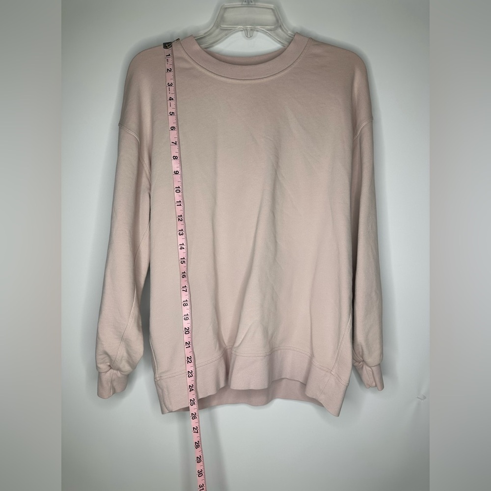 Lululemon Perfectly Oversized Crew Sweatshirt Size Medium Violet Verbana - Picture 4 of 7